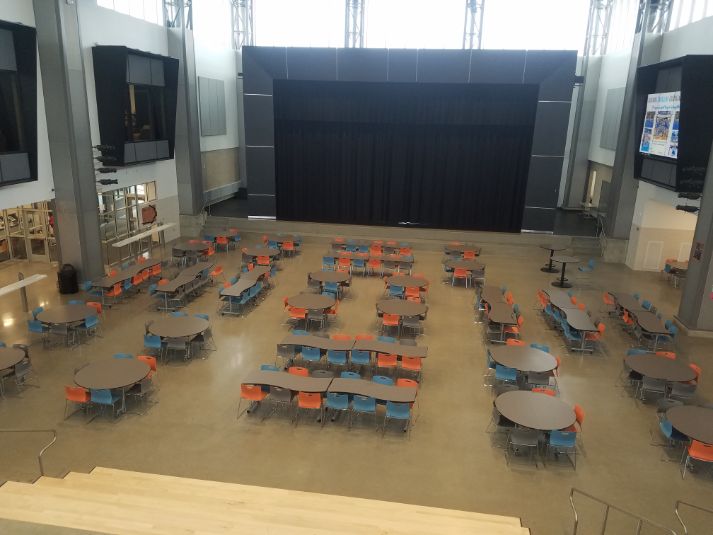 Cafeteria with Stage