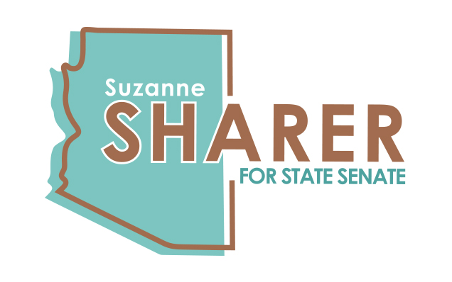 Suzanne Sharer for Arizona Senator logo