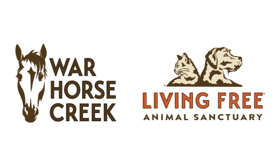 Living Free Animal Sanctuary & War Horse Creek logo