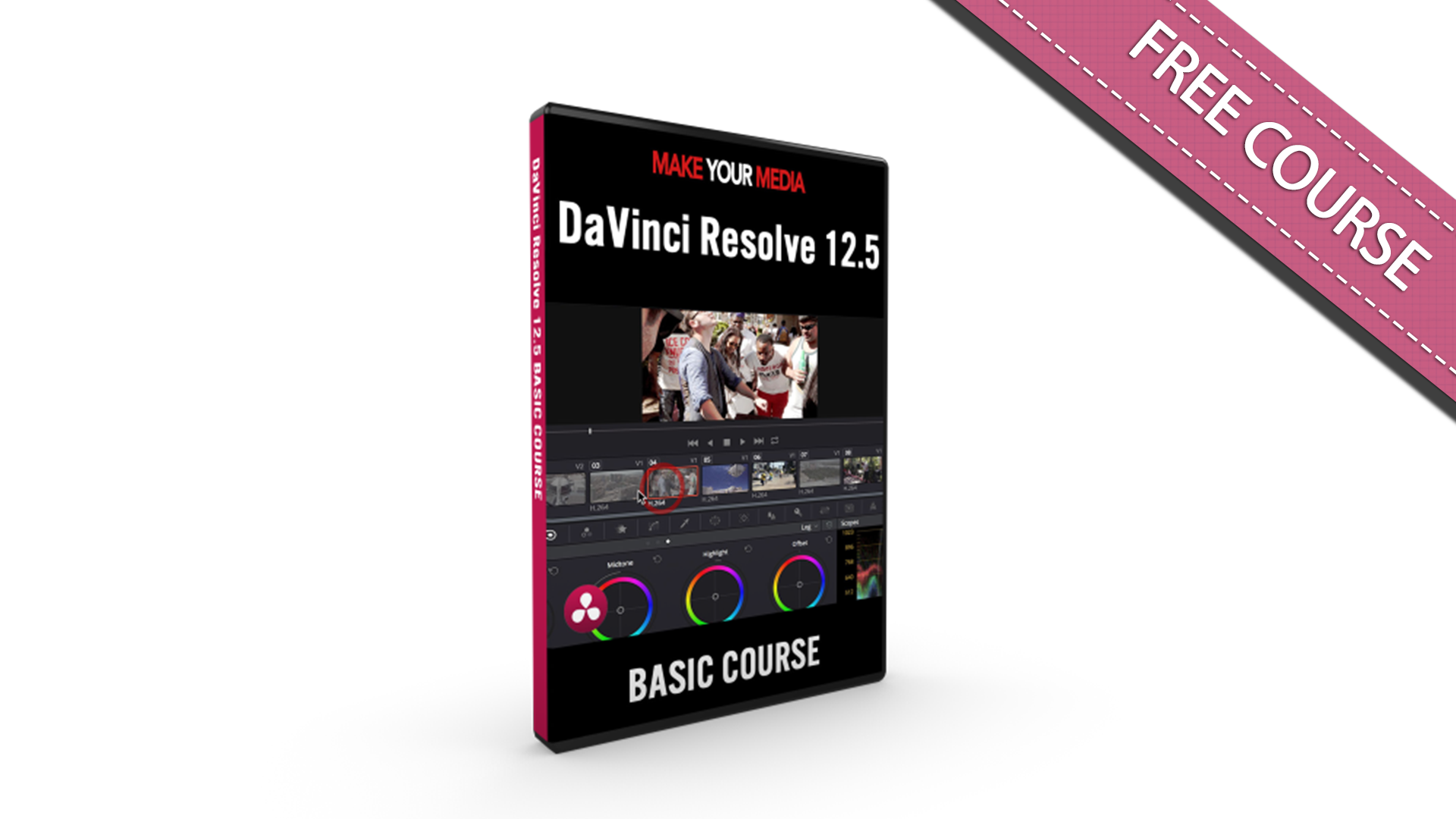 Davinci resolve 12 5 free basic course make your media