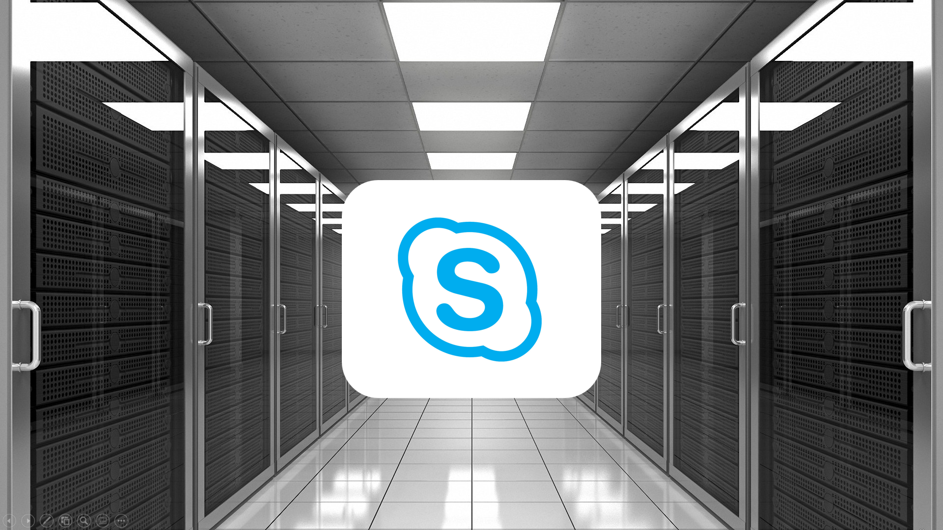 Центр развертывания. ДНС внутри. Статистика серверов скайп. Skype logo. GOODSYNC for Business Server.