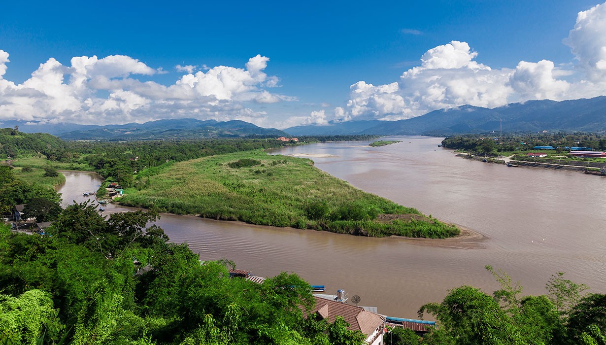 Boat Cruise to the Golden Triangle in Chiang Rai