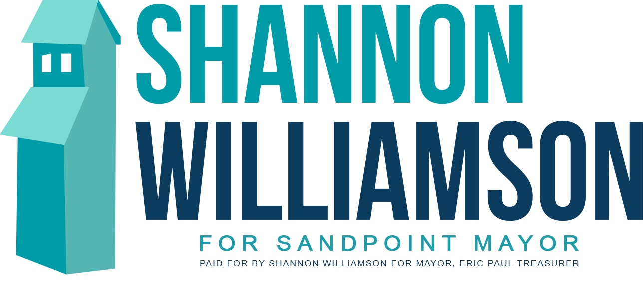 Shannon for Sandpoint logo