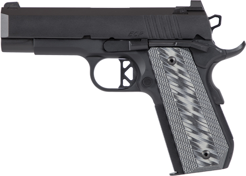DAN WESSON ECP 1911 45ACP 4″ 8rd Pistol | Black w/ G10 Grips