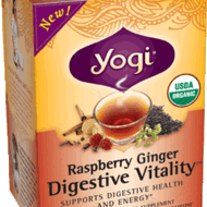 Raspberry Ginger Digestive Vitality from Yogi Tea