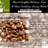Chocolate Raisin Black Tea from 52teas