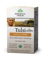 Tulsi Vanilla Creme Tea from Organic India