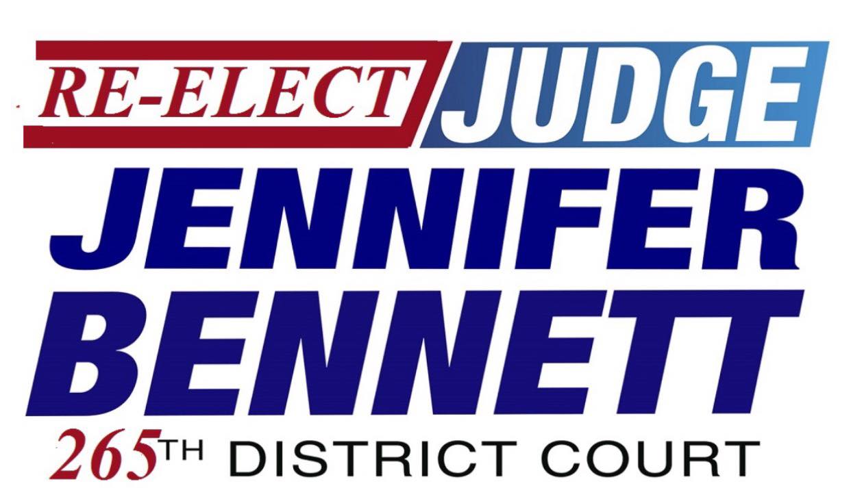 Judge Jennifer Bennett Campaign logo