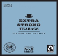 Fairtrade Extra Strong teabags from Marks & Spencer Tea