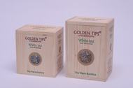 White Exotica Wooden Box by Golden Tips Tea from Golden Tips Teas