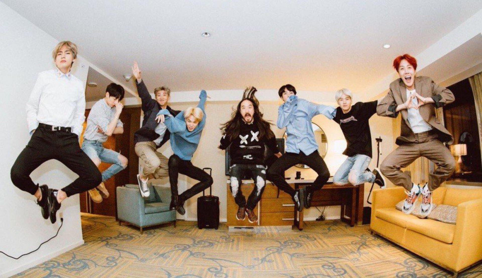 Steve Aoki releases new track 'Waste It On Me' with BTS, sung entirely in English – listen