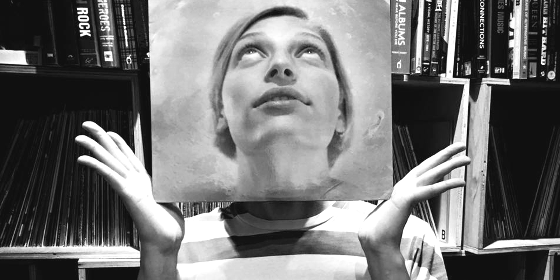 Singaporean DJ KiDG brings vinyl record covers to life through "sleevefaces"