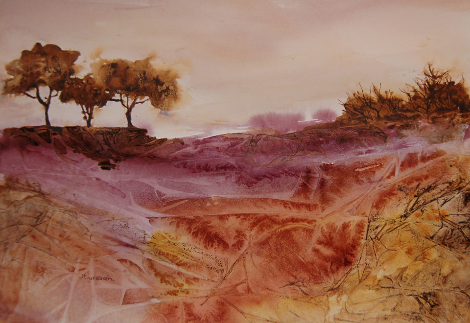 Abstract watercolour landscapes deals