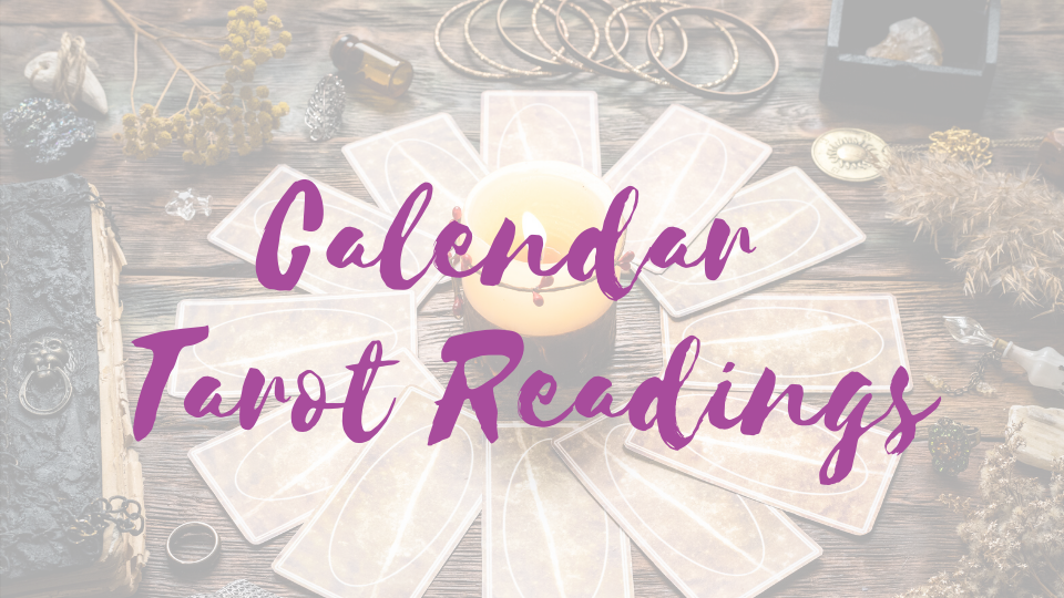 Calendar Tarot Readings Tarot Readers Academy