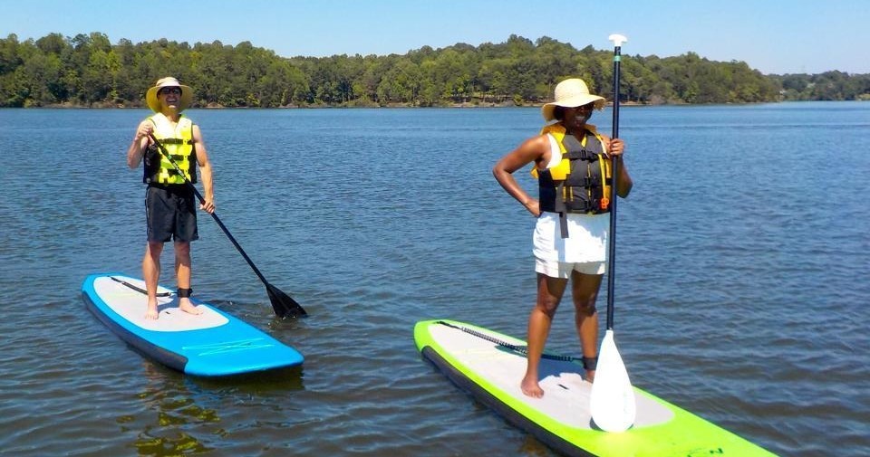Paddleboard Intro at Oak Hollow Lake with Triad ECO Adventures - Greensboro