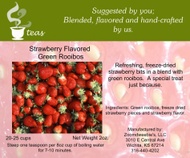 Strawberry Flavored Green Rooibos from 52teas