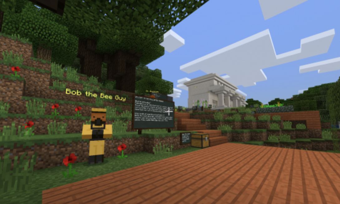 Product image for Minecraft: Building a Pollinator Garden