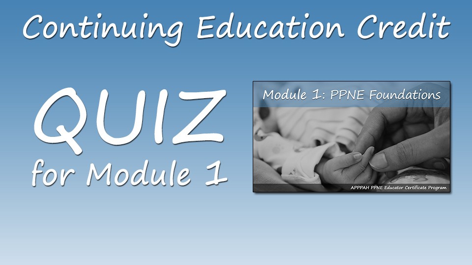  /></p>
<p><strong>You must be already in enrolled in our PPNE program to purchase this quiz.</strong></p>
<p>Our PPNE Course currently offers continuing education (CEs) from Commonwealth Seminars for the following professions:</p>
<p><strong>Psychologists:</strong></p>
<p>Commonwealth Educational Seminars is approved by the American Psychological Association to sponsor continuing education for psychologists. Commonwealth Educational Seminars maintains responsibility for these programs and their content.</p>
<p><strong>Licensed Professional Counselors/Licensed Mental Health Counselors:</strong></p>
<p>Commonwealth Educational Seminars (CES) is entitled to award continuing education credit for Licensed Professional Counselors/Licensed Mental Health Counselors. Please visit CES CE CREDIT to see all states that are covered for LPCs/LMHCs. CES maintains responsibility for this program and its content.</p>
<p><strong>Social Workers:</strong></p>
<p>Commonwealth Educational Seminars (CES) is entitled to award continuing education credit for Social Workers. Please visit CES CE CREDIT to see all states that are covered for Social Workers. CES maintains responsibility for this program and its content.</p>
<p>If applicable: Social Workers – New York State</p>
<p>Commonwealth Educational Seminars is recognized by the New York State Education Department’s State Board for Social Work as an approved provider of continuing education for licensed social workers. #SW-0444.</p>
<p><strong>Licensed Marriage & Family Therapists:</strong></p>
<p>Commonwealth Educational Seminars (CES) is entitled to award continuing education credit for Licensed Marriage & Family Therapists. Please visit CES CE CREDIT to see all states that are covered for LMFTs. CES maintains responsibility for this program and its content.</p>
<p><strong>Nurses:</strong></p>
<p>As an American Psychological Association (APA) approved provider, CES programs are accepted by the American Nurses Credentialing Center (ANCC). These courses can be utilized by nurses to renew their certification and will be accepted by the ANCC. Every state Board of Nursing accepts ANCC approved programs except California and Iowa, however CES is also an approved Continuing Education provider by the California Board of Registered Nursing (Provider # CEP15567) which is also accepted by the Iowa Board of Nursing.</p>
</div>
</div>
</div>
</div>
<div id=