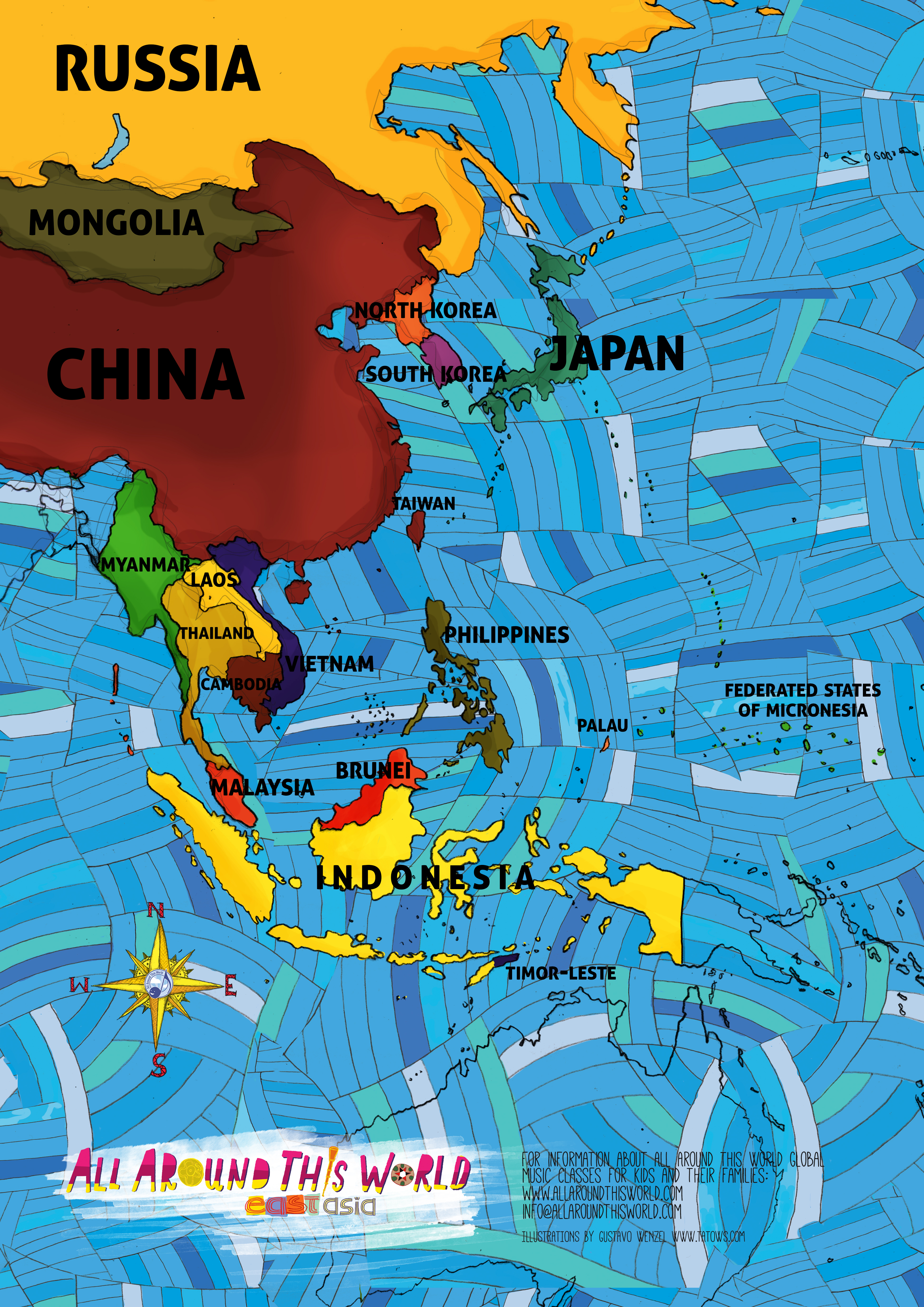 All Around This World East and Southeast Asia