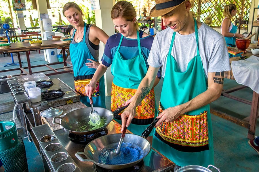 Visit Chiang Dao Cave, Drive to Chiang Mai and Thai Cooking Class
