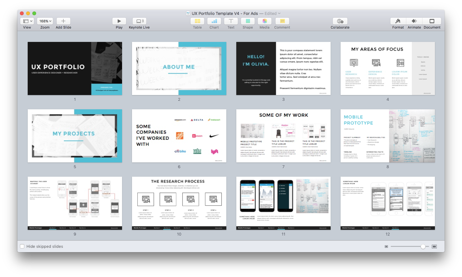  UX Portfolio  Templates The UX  Academy