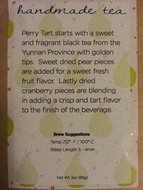 Perry Tart from Handmade Tea