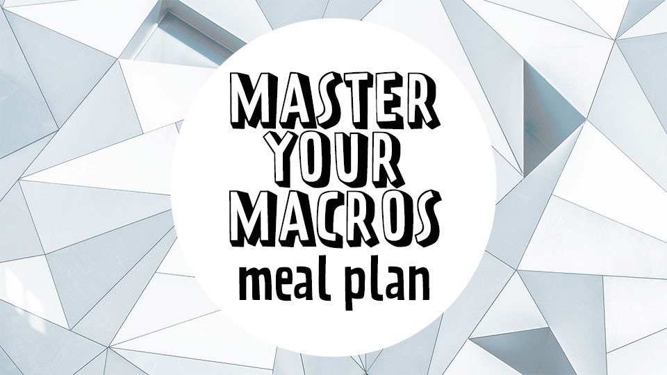 Product image for Master Your Macros Meal Plan