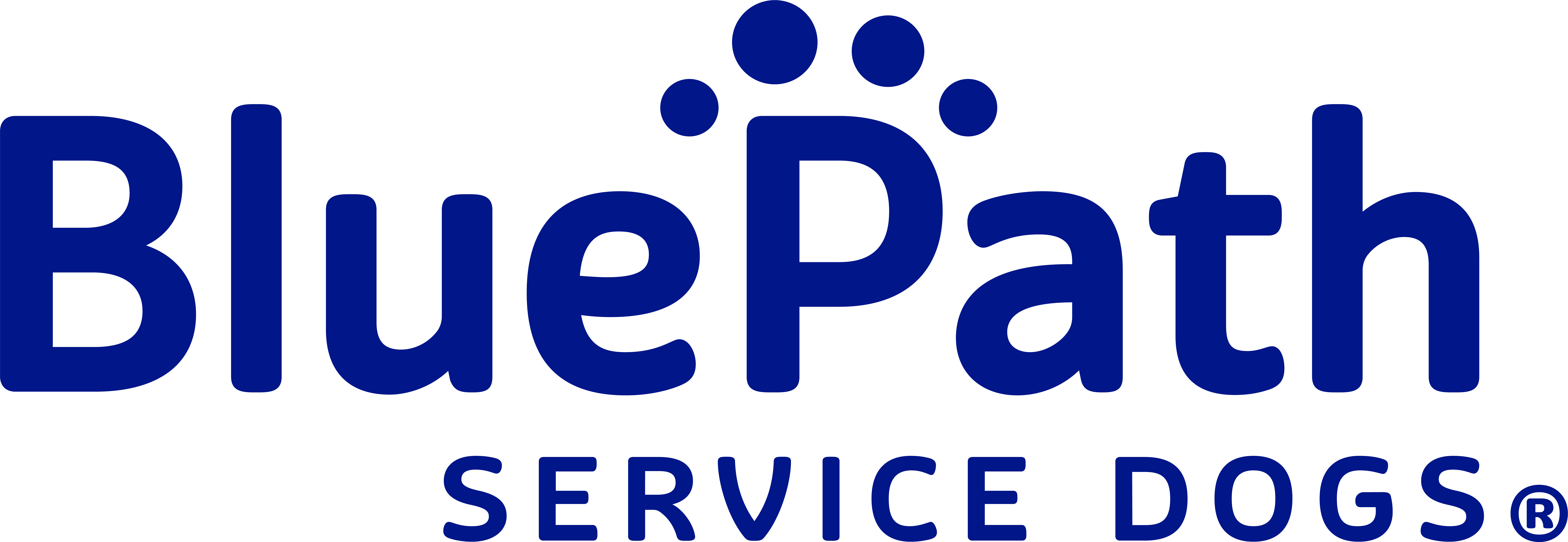 BluePath Service Dogs logo