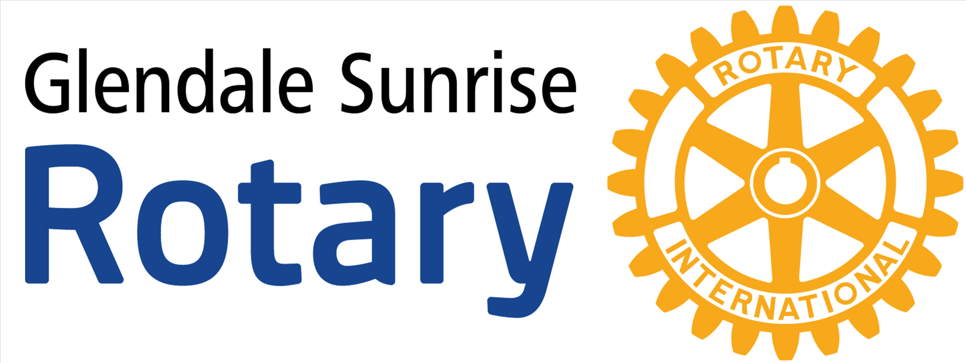 Glendale Sunrise Rotary logo