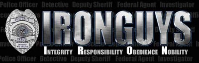 Ironguys Law Enforcement Ministries logo