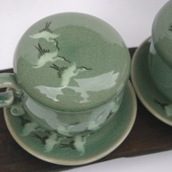 Korean Celadon Infuser Mug from Zen Tea