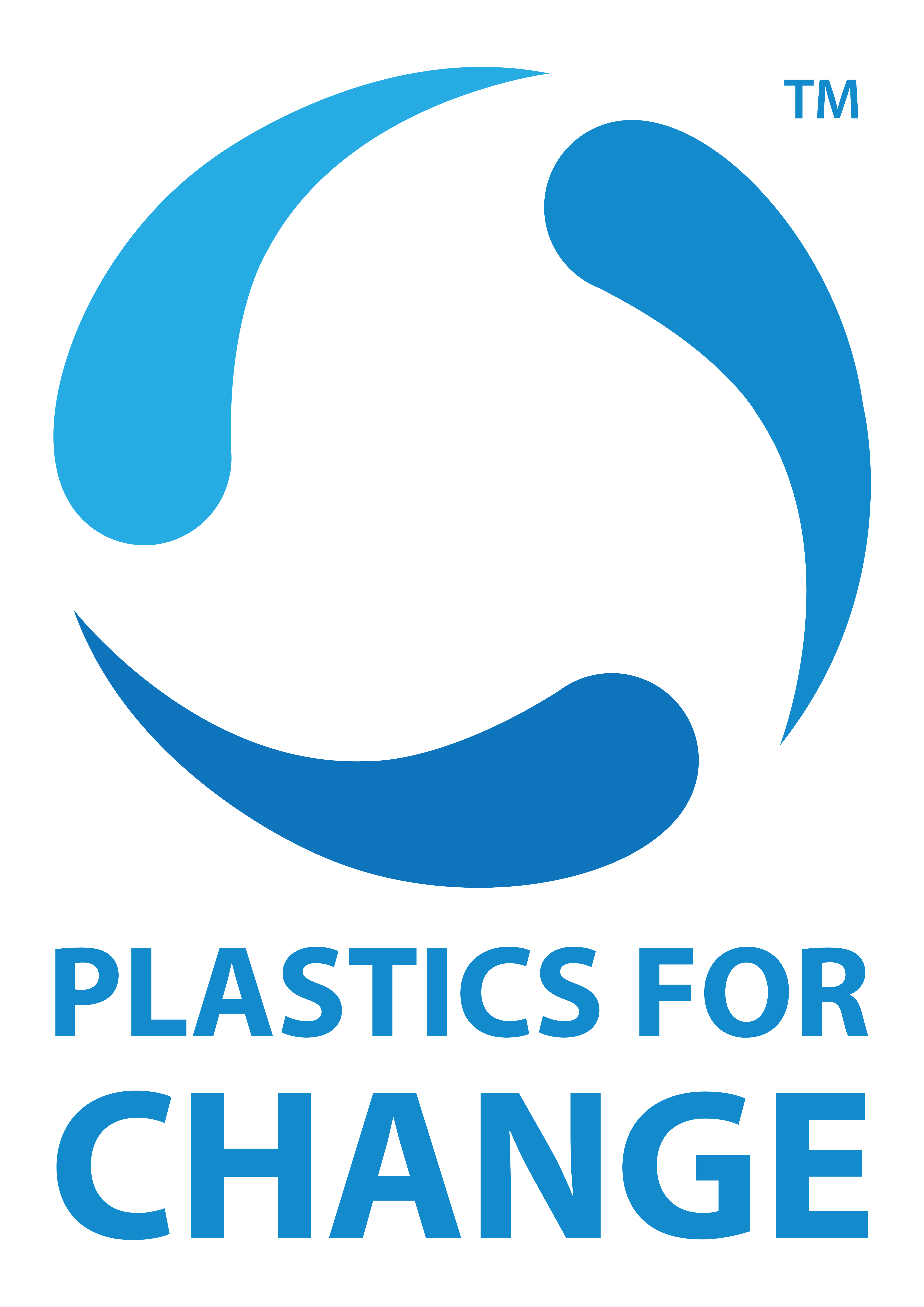 Change logo. Plastics for change logo.