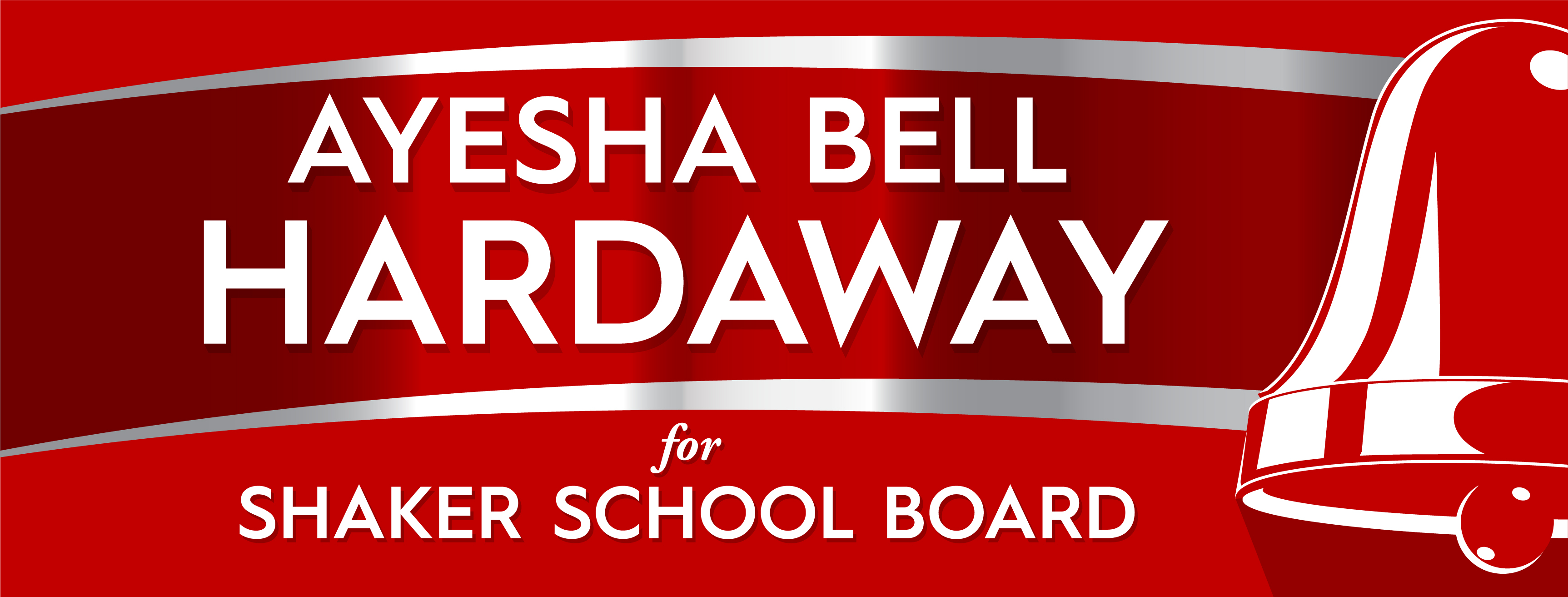 Ayesha Bell Hardaway for Shaker Schools logo