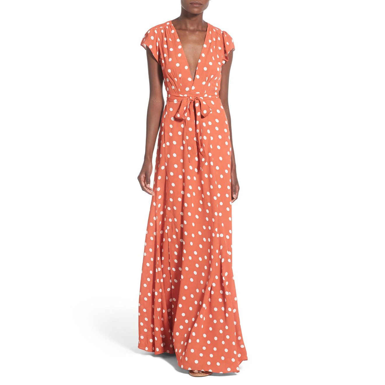 Sid Polka Dot Wrap Dress | Endource