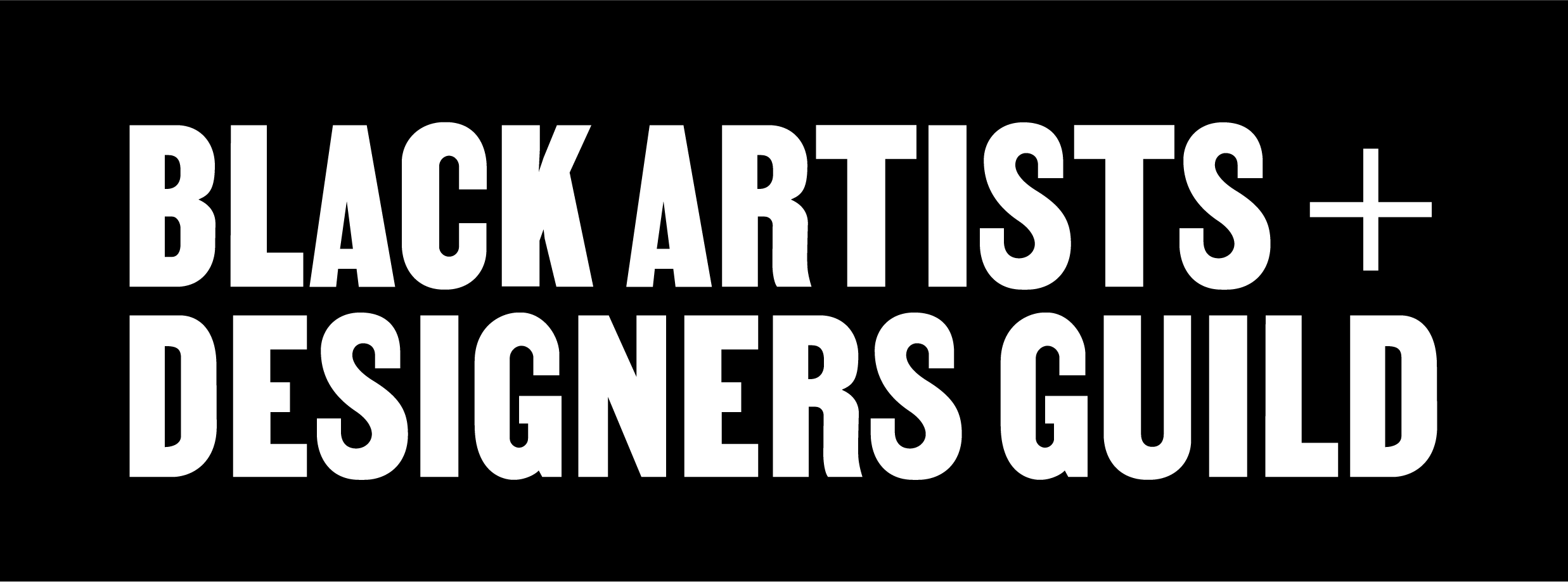 Black Artists + Designers Guild logo