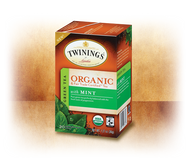 Green Tea with Mint Organic & Fair Trade Certified™ Tea from Twinings