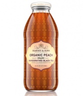 Organic Peach Iced Tea - Bottled from Harney & Sons