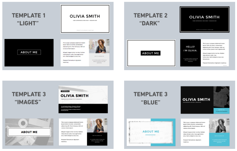 Ux Portfolio Templates The Ux Academy