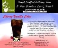Cherry Vanilla Cola Black Tea from 52teas