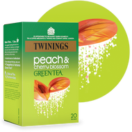 Peach and Cherry Blossom Green Tea from Twinings