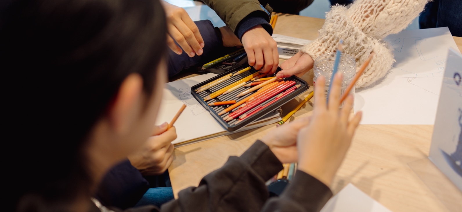 Shared Stories, Shared Lines: A Collaborative Drawing Workshop - MoMA PS1