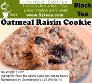 Oatmeal Raisin Cookie from 52teas