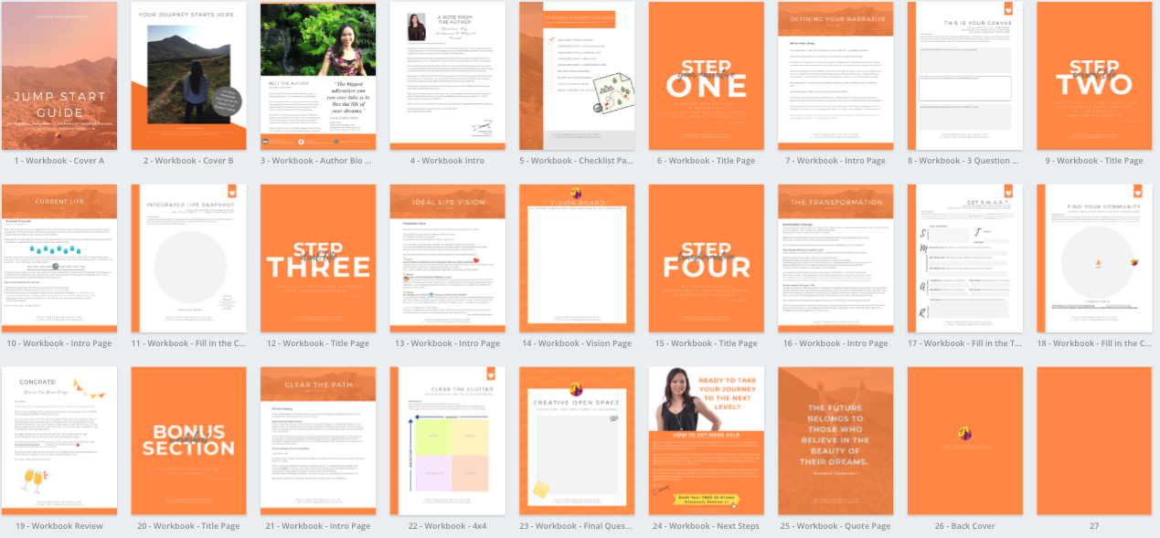 We&#39;ll do a detailed walkthrough of this 26-page Passion Breakthrough Jumpstart guide