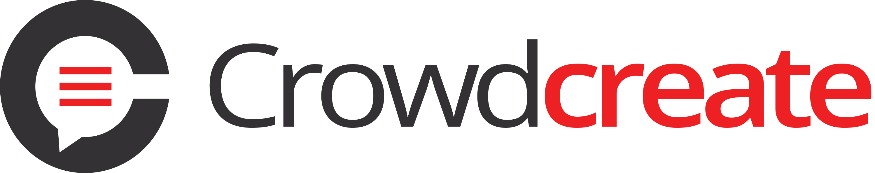 Digital names. Crowd create logo