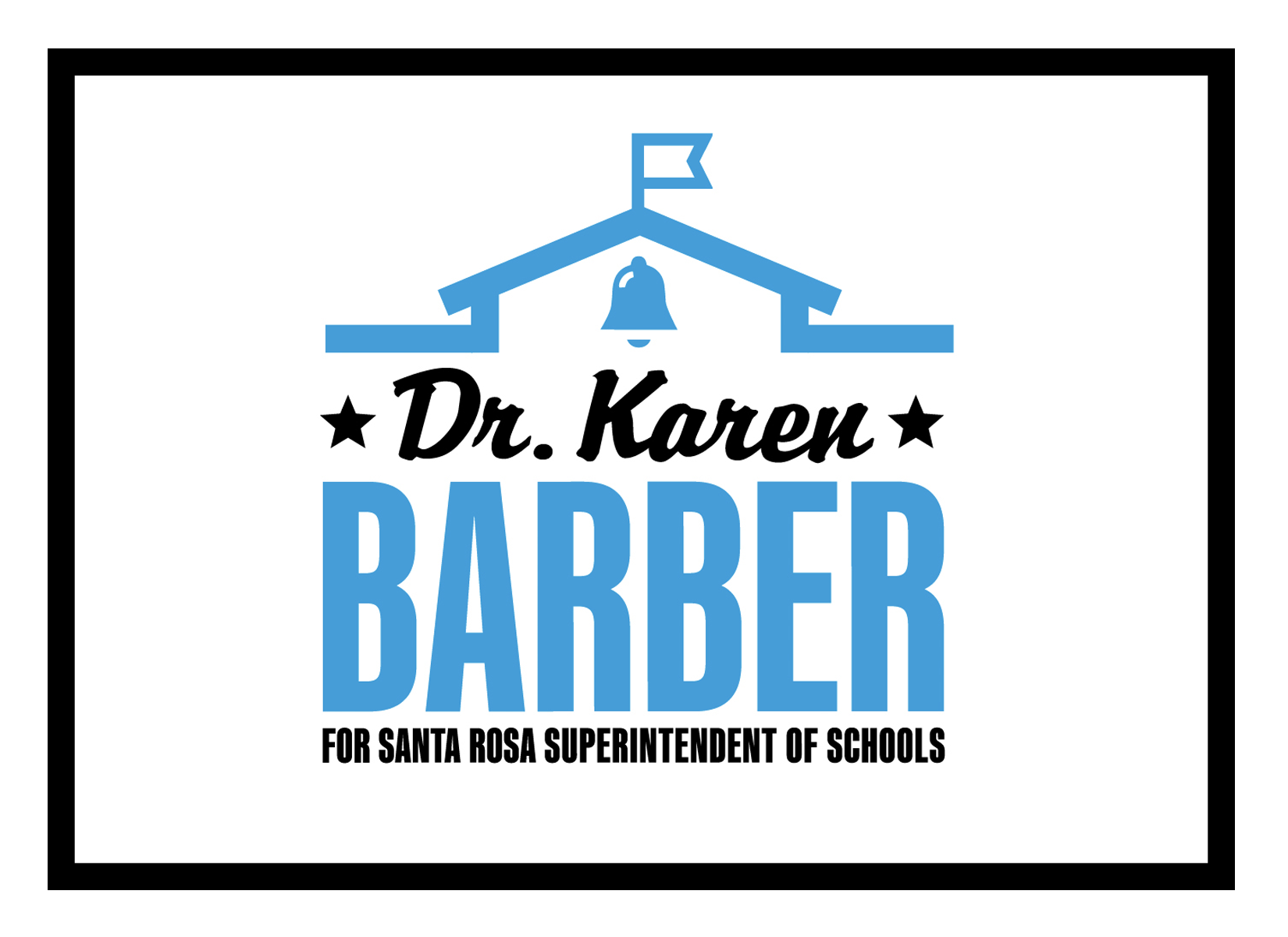 Candidacy of Dr. Karen Barber logo