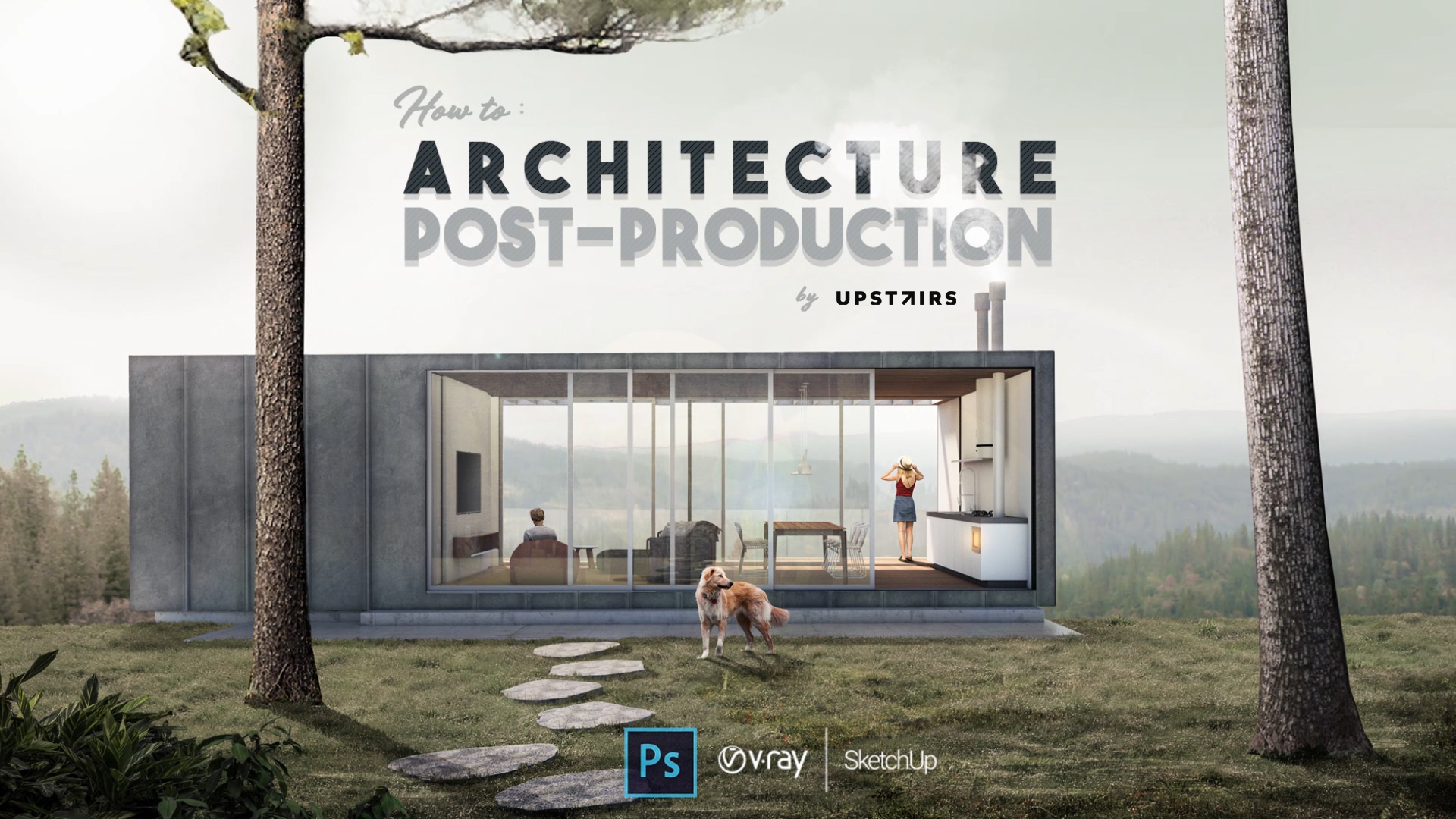 photoshop architecture post production