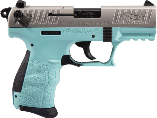 WAL P22 22LR 3.4″ 10RD ANGEL BLUE CA