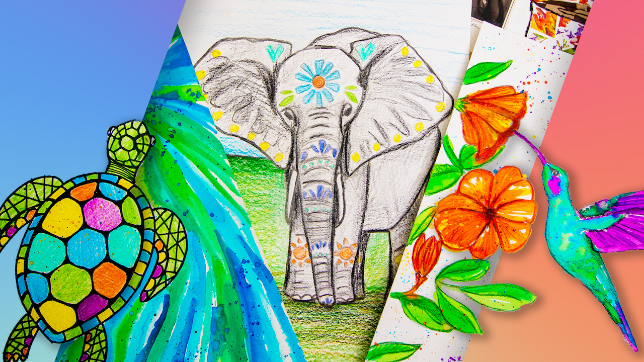 Art Class for Beginners & Kids | Video School