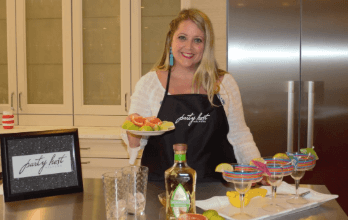 Party Host Helper in the kitchen 