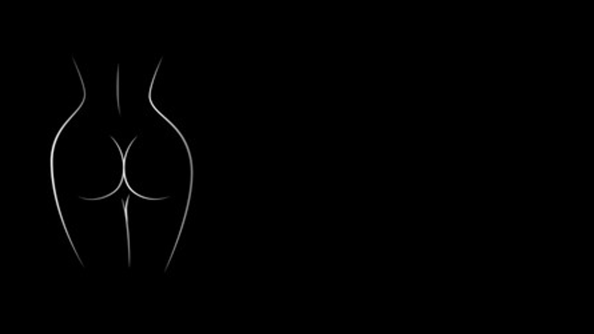 alt="outline of curvy booty against black background, words "booty development masterclass - ultimate guide to building your booty (& not your legs)" to the left, underneath a button that states "hallelujah sign me up"